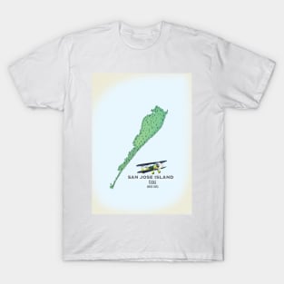 San José Island Texas USA T-Shirt